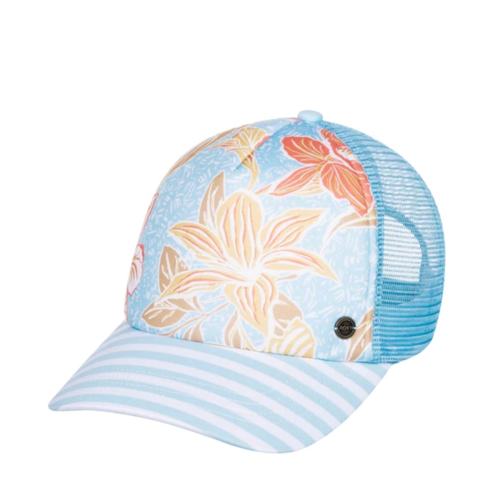 Roxy Beautiful Morning Hat-Cool Blue Island Time